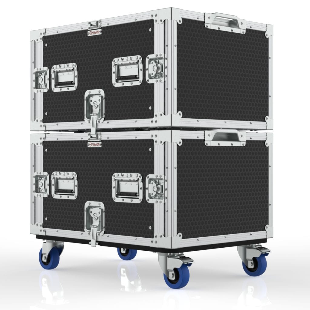 REMOVABLE DOLLY FOR SUSPENSION RACK 6U – Armor Road Cases