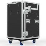 Workstation Case With 12U Standard Rack, Tray, Drawers &Amp; Pdu; Supports 2 Monitors