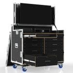 Workstation Road Case With Custom Drawers