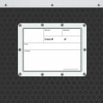 Armor Standard Road Case Touring Labels For Penn Elcom Label Dishes - Pack Of 50
