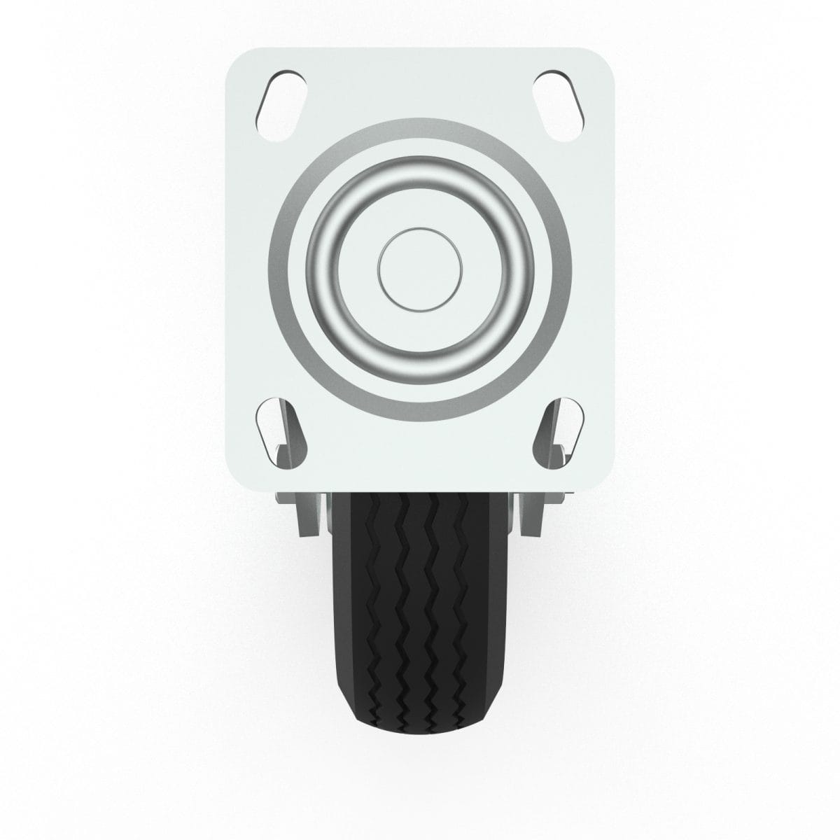 Nx Pneumatic P6 6&Quot; Swivel Castor, 158Mm Diameter, 80Kg, 194Mm Installed Height