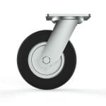Nx Pneumatic P6 6&Quot; Swivel Castor, 158Mm Diameter, 80Kg, 194Mm Installed Height