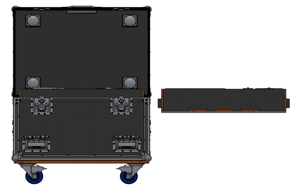 Dual Speaker Case For DB Technology Vio X205