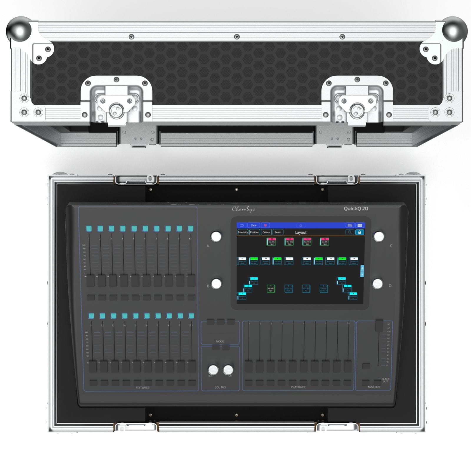 Premium Road Case For Chamsys Quickq 20: Ultimate Protection For Lighting Control Consoles