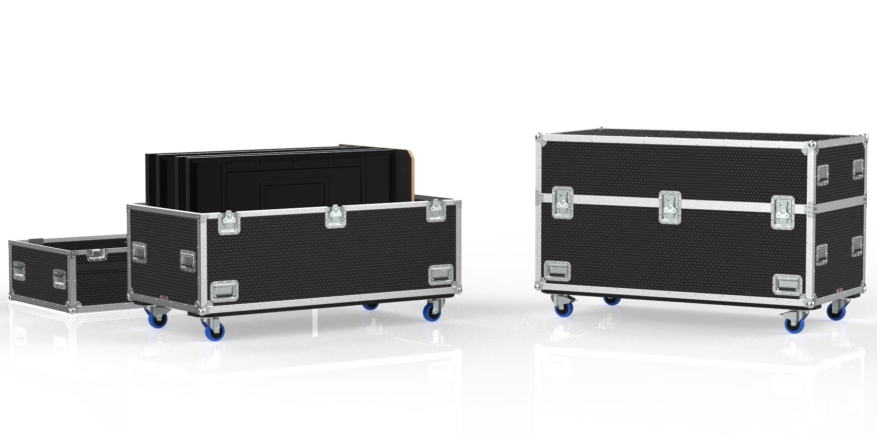 Kogan KAQL55XQ98GSVA TV flight case