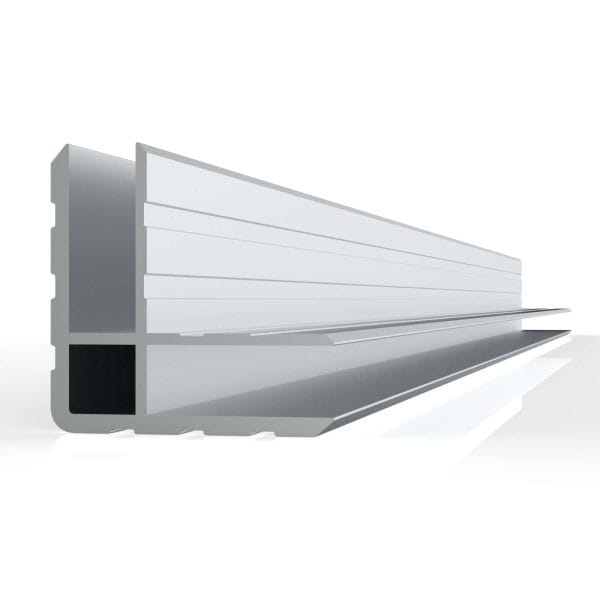 DA7 ALUMINUM DOUBLE ANGLED EXTRUSION, 30X30MM, 7.2MM GAP