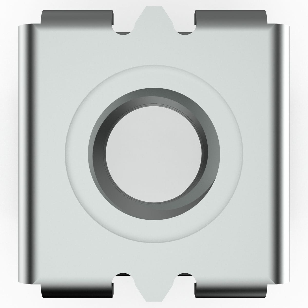 Zinc Coated Cage Nut M6
