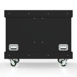 Heavy Duty Cable Caddy, 1195X795X1000H, 21Mm Structrual Ply, Used Condition, Painted Black
