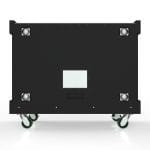Heavy Duty Cable Caddy, 1195X795X1000H, 21Mm Structrual Ply, Used Condition, Painted Black