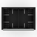 Heavy Duty Cable Caddy, 1195X795X1000H, 21Mm Structrual Ply, Used Condition, Painted Black