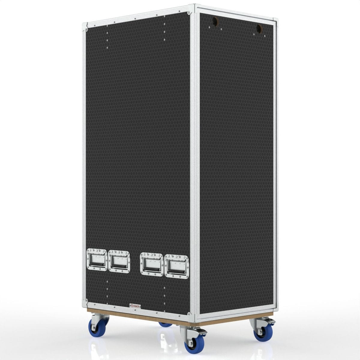 30U Rack Case Foam Shock Proof, 628.5Mm Deep, Removable Slam Lids