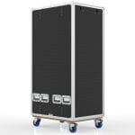 30U Rack Case Foam Shock Proof, 628.5Mm Deep, Removable Slam Lids