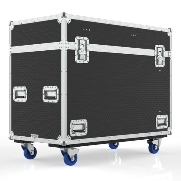 Road case for 2x Claypaky Sharpy Plus single moving head lights