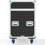 Road case for 2x Claypaky Sharpy Plus single moving head lights