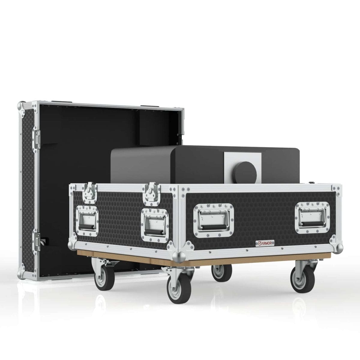 Transport Case For Panasonic Ptmz570 Projector With Lens Storage