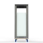 30U Rack Case Foam Shock Proof, 628.5Mm Deep, Removable Slam Lids