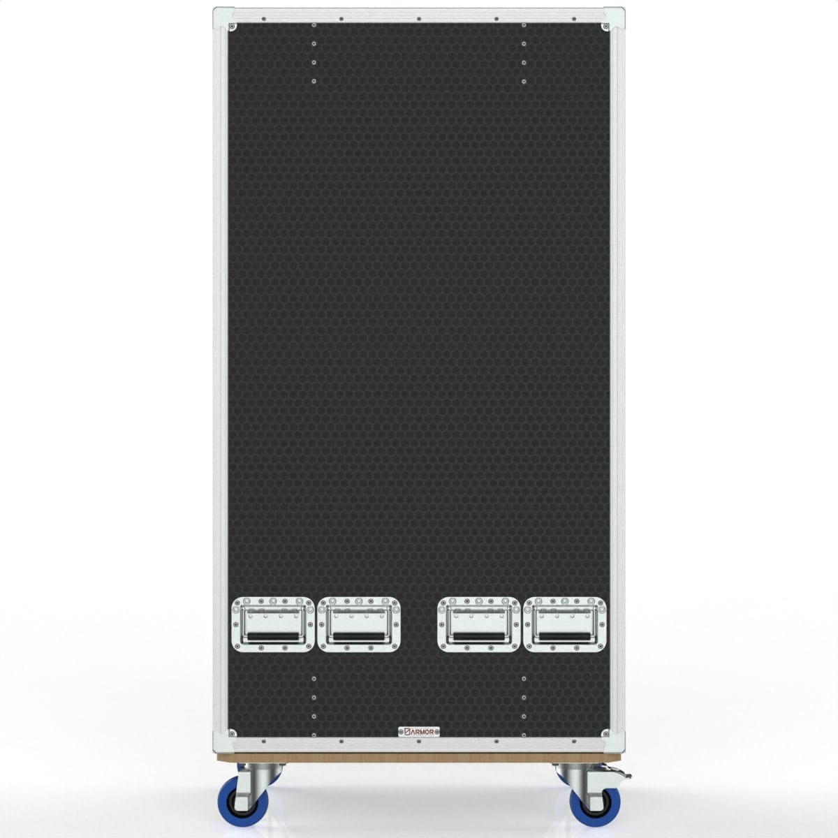 30U Rack Case Foam Shock Proof, 628.5Mm Deep, Removable Slam Lids