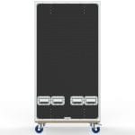 30U Rack Case Foam Shock Proof, 628.5Mm Deep, Removable Slam Lids
