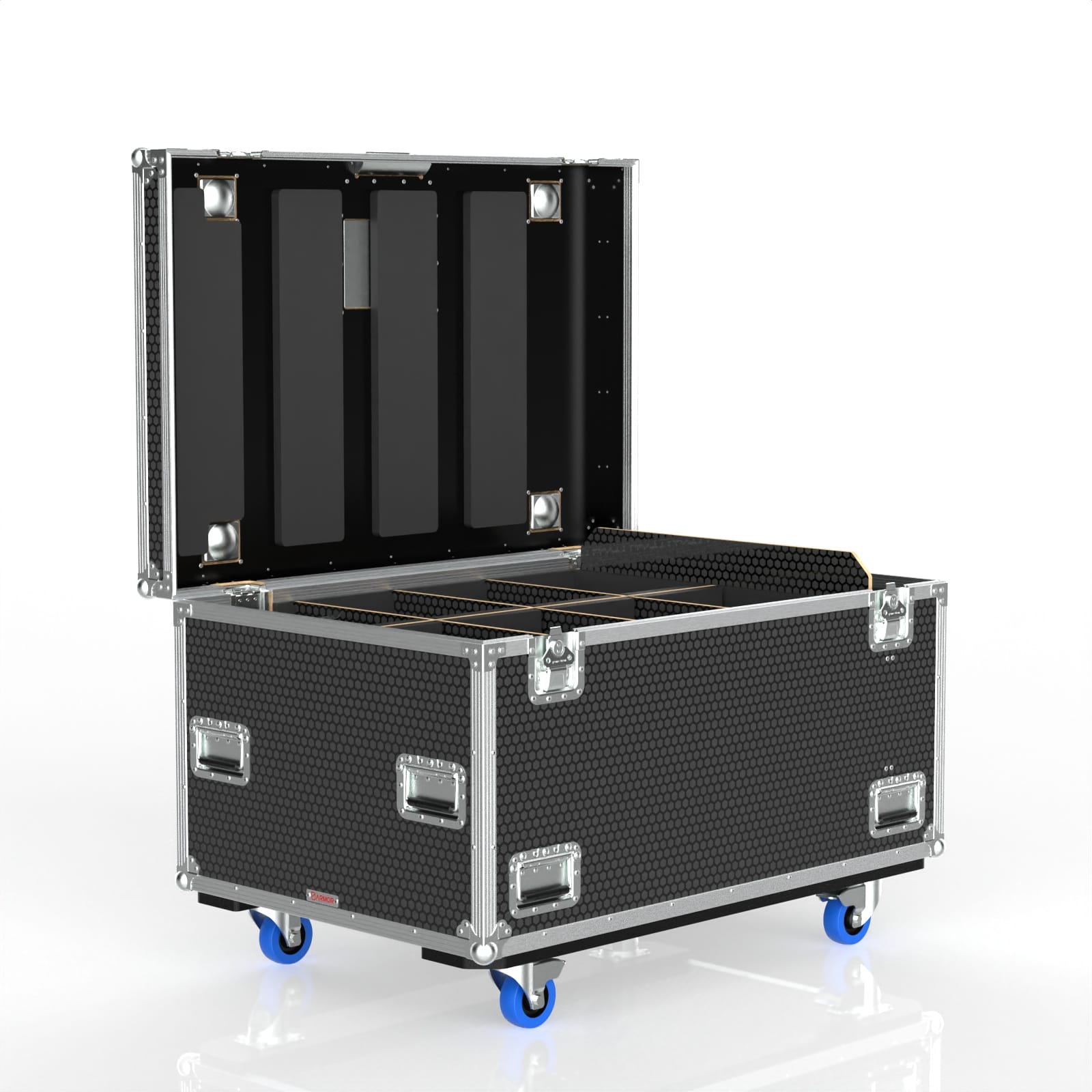 ROAD CASE FOR 8X COLORSOURCE FRESNEL V LIGHTS - 4