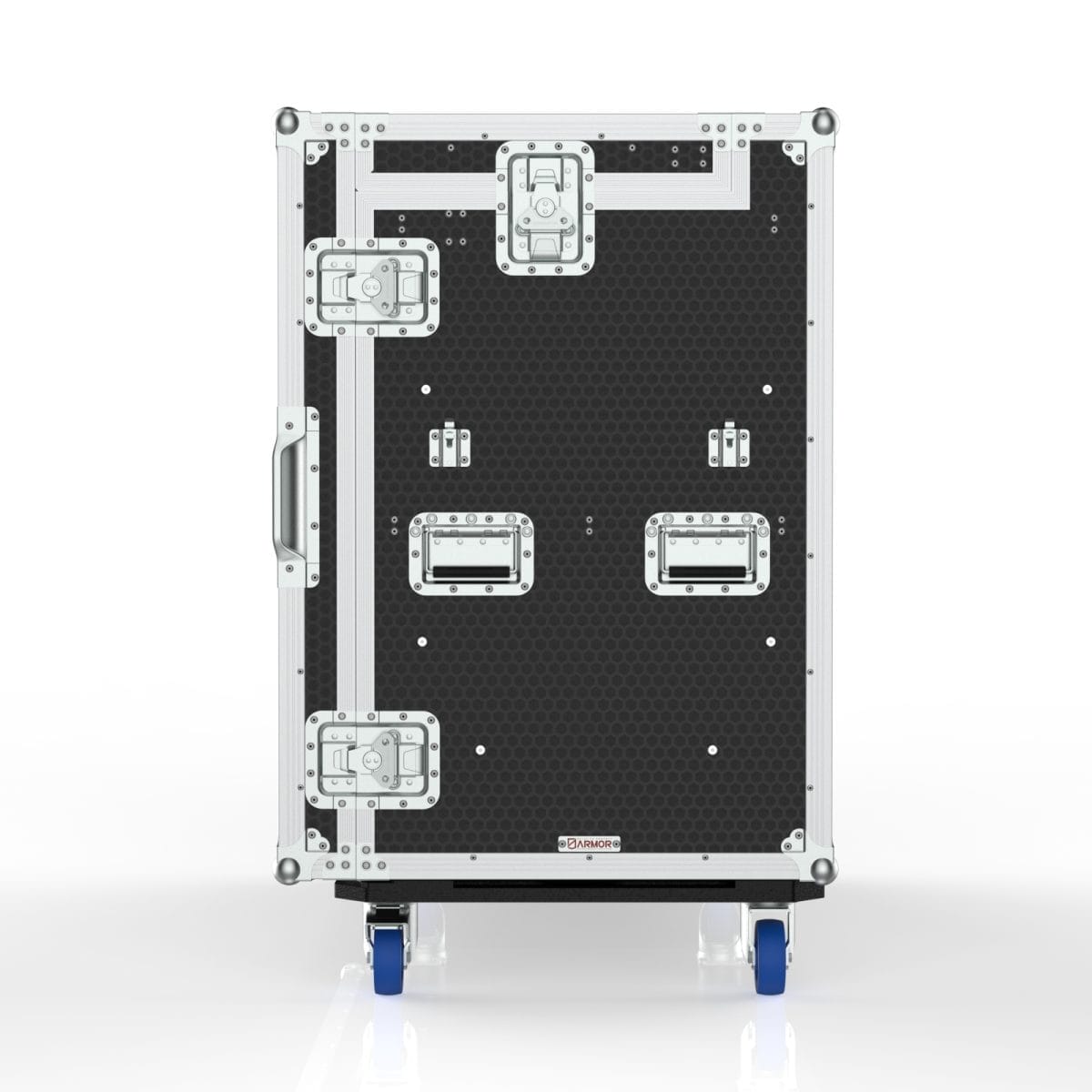 Compressor Workstation Case With Hinged Top Lid, Removable Front Lid With Legs