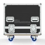 Speaker Case For Dual Meyer Upj-1P With K&Amp;M 2X 195-8 Adapters Spt. From Spk. Bs Engrav.