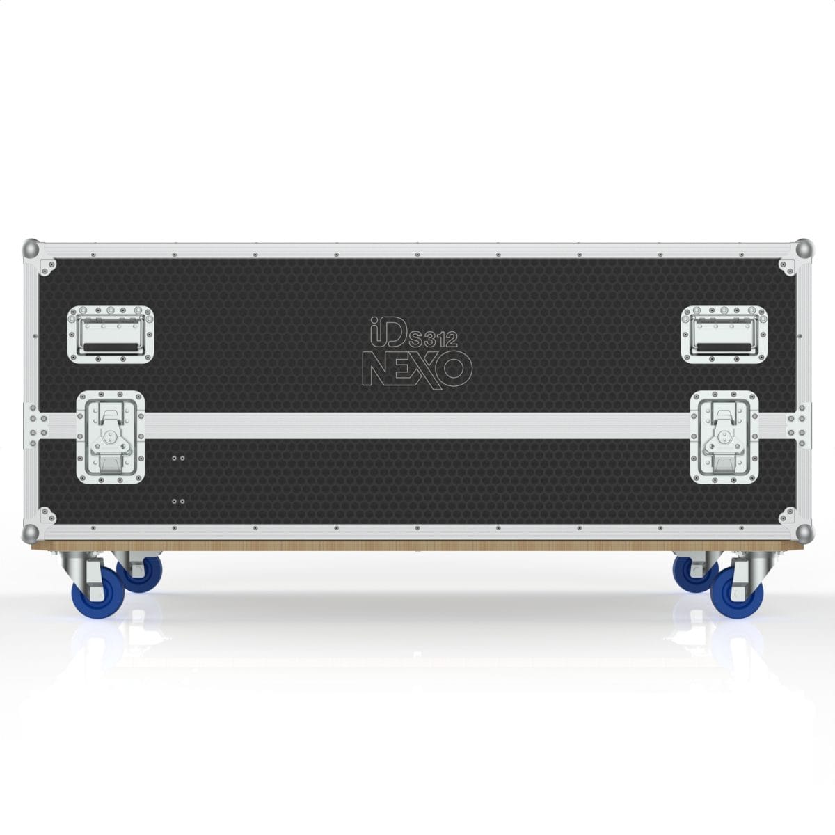 Road Case For 2 Of Nexo Ids312 Speaker, With Compartment