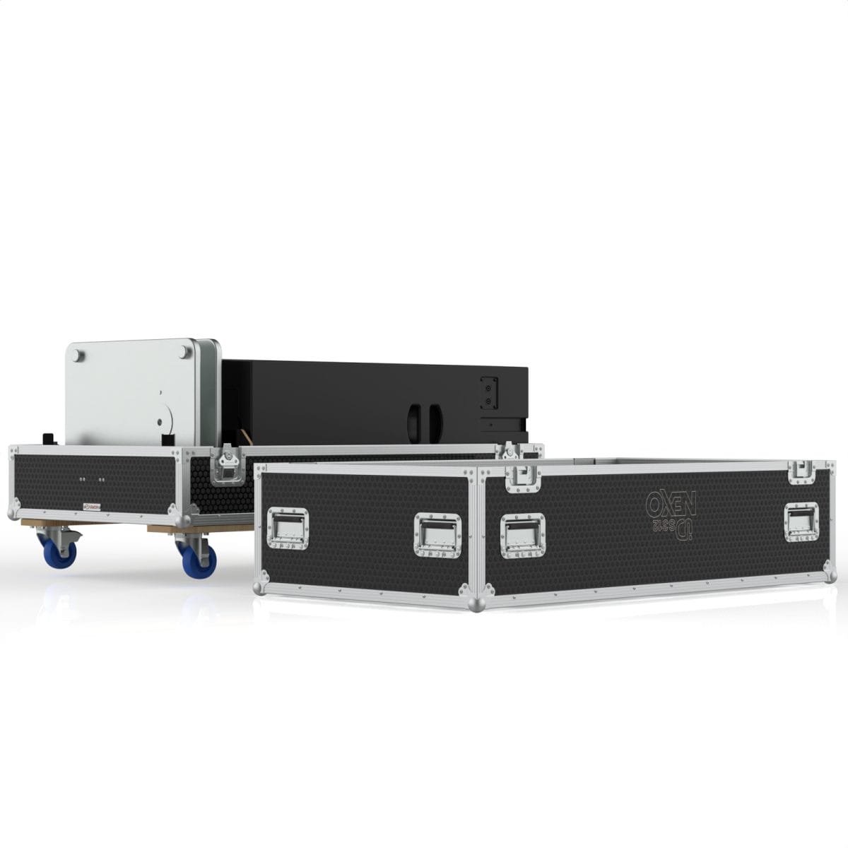 Road Case For 2 Of Nexo Ids312 Speaker, With Compartment