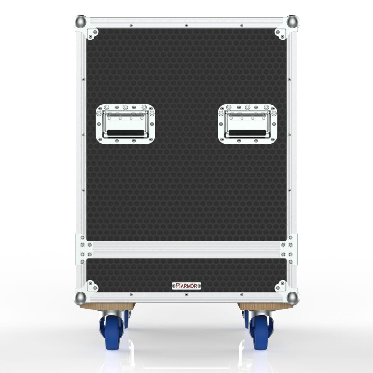 Custom Road Case For 2 Of Rcf Hdl 20-A Speakers