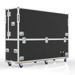 Tv Case With Built In Motorized Lift For Hisense 100&Quot; 100Bm66D, With Split Lid, Rack Mount 6Way Pdu