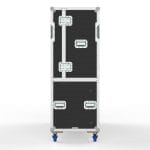 Tv Case With Built In Motorized Lift For Hisense 100&Quot; 100Bm66D, With Split Lid, Rack Mount 6Way Pdu