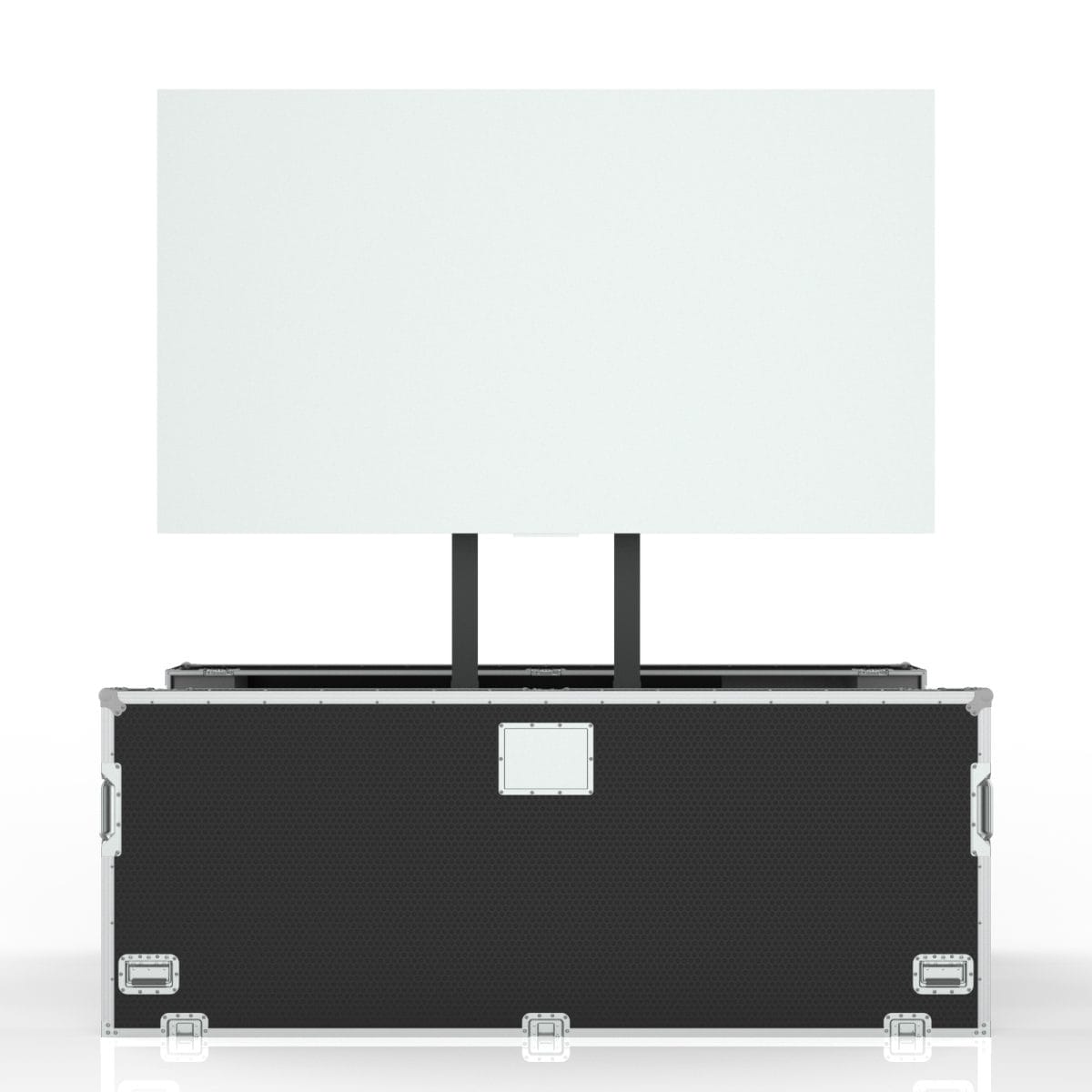 Tv Case With Built In Motorized Lift For Hisense 100&Quot; 100Bm66D, With Split Lid, Rack Mount 6Way Pdu