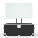 Tv Case With Built In Motorized Lift For Hisense 100&Quot; 100Bm66D, With Split Lid, Rack Mount 6Way Pdu