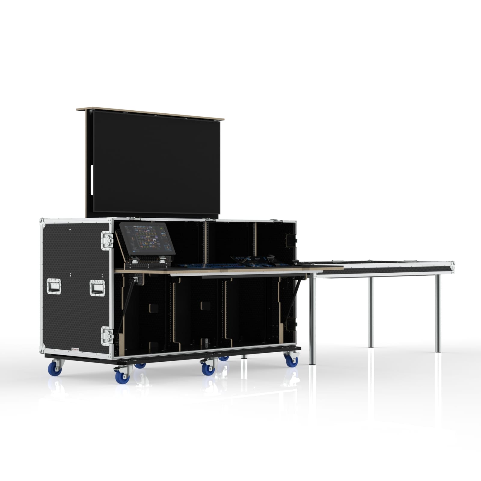 Workstation Road Case for Ross Video Touchdrive TD2S