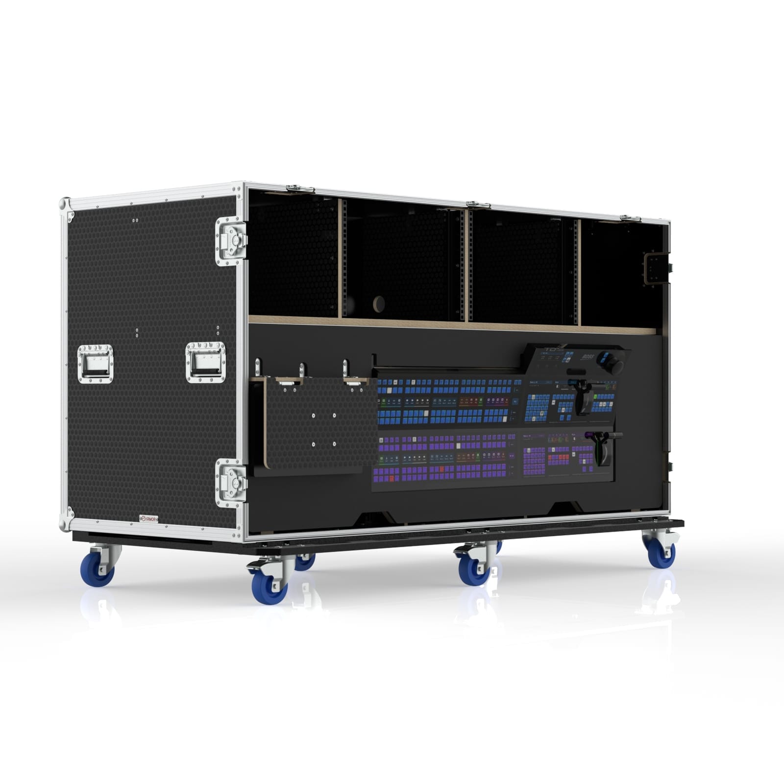 Workstation Road Case for Ross Video Touchdrive TD2S