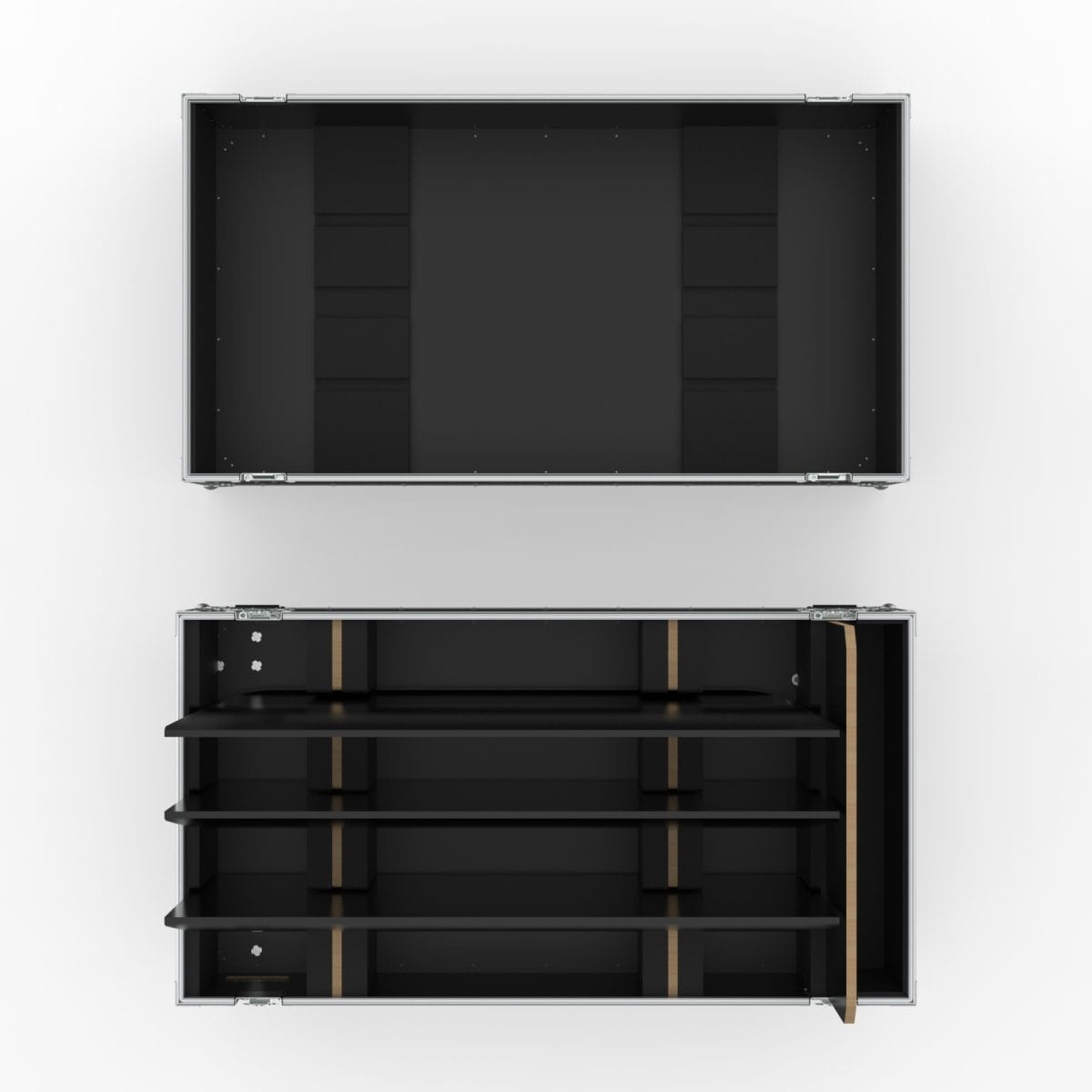 Triple Tv Road Case For Lg 55Ul3J-B Screens