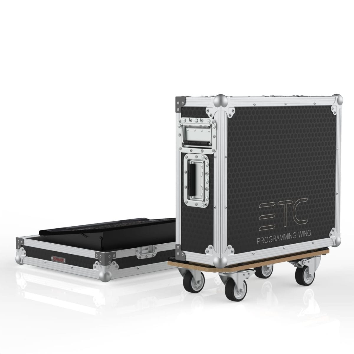 Road Case For Etc Programming Wing: Functional Back View