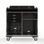 Armor Ws-Ax Series Workstation Road Case For Allen &Amp; Heath Avantis With 2 Rack Bays