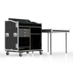 Armor Ws-Ax Series Workstation Road Case For Allen &Amp; Heath Avantis With 2 Rack Bays
