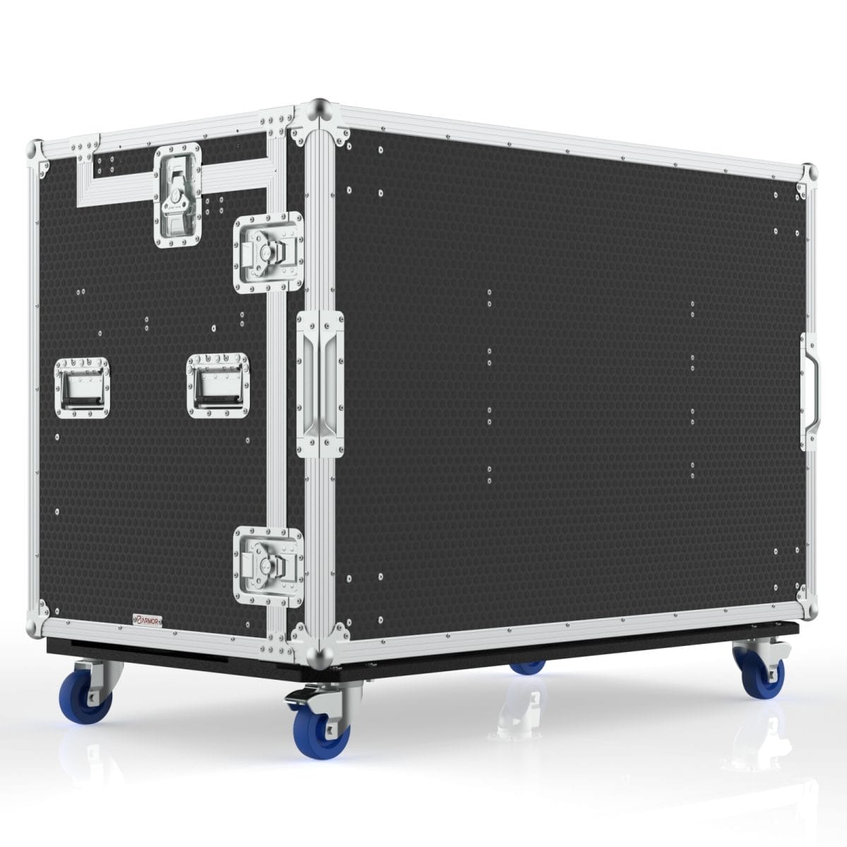 Workstation Case Fp2-S, With Vesa Mount For 2 Of 27&Quot; Monitors, 2 Standard Rack Bays