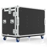 Workstation Case Fp2-S, With Vesa Mount For 2 Of 27&Quot; Monitors, 2 Standard Rack Bays