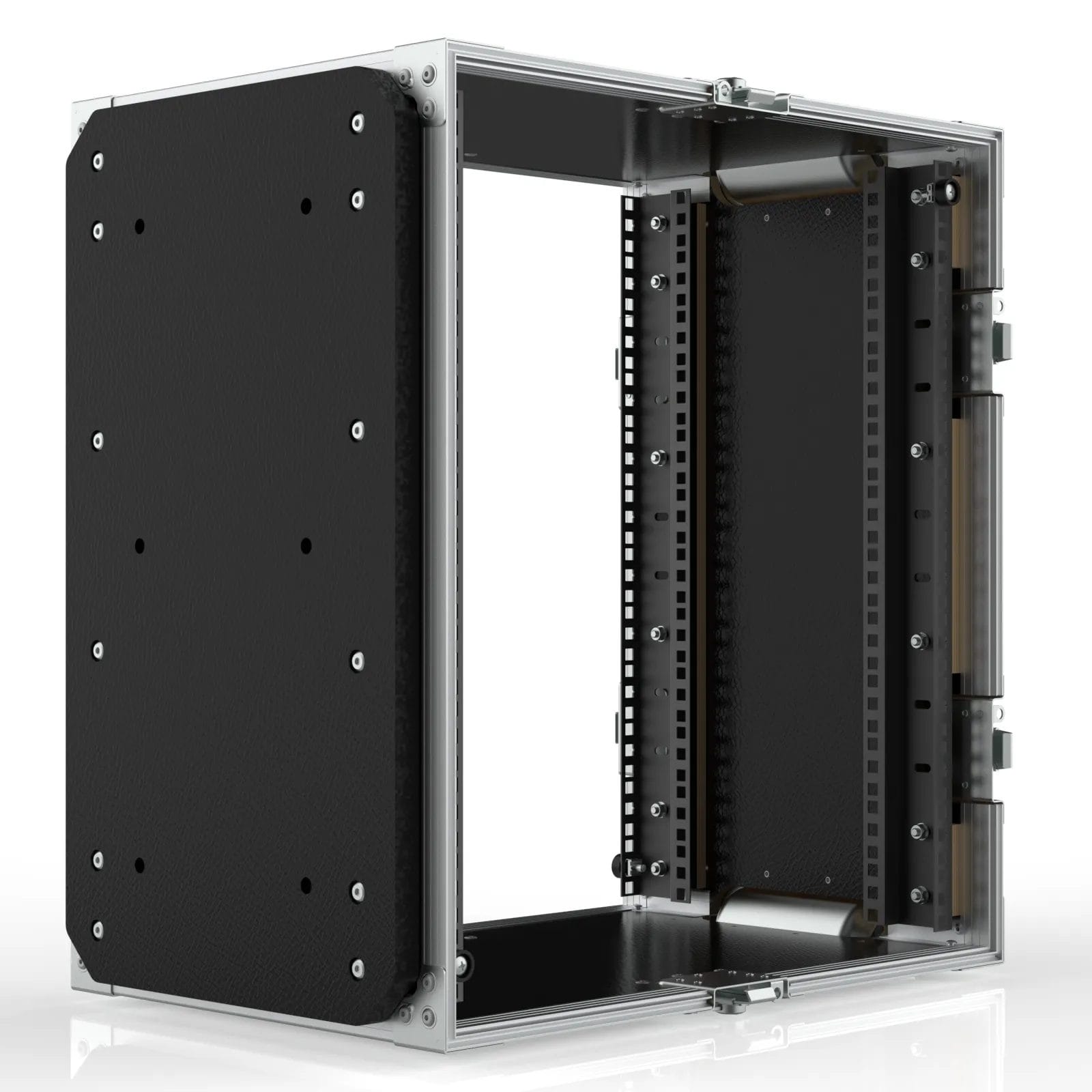12U Rack Case With Dual Lift-off Lids