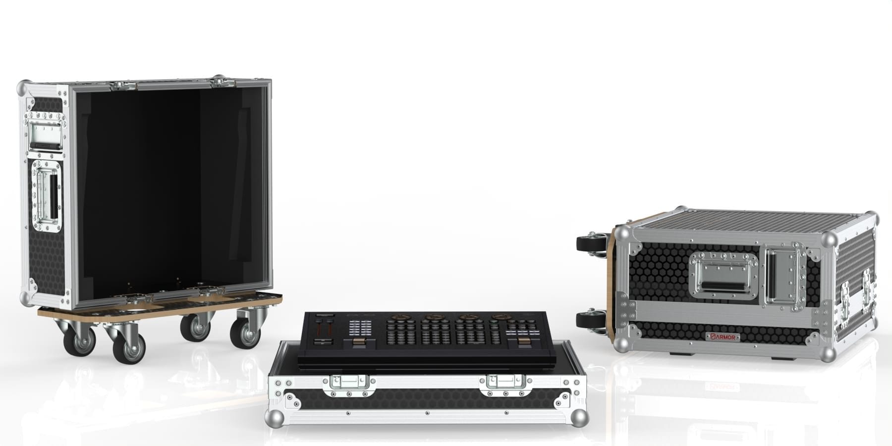 Road Case For Etc Programming Wing Ion Xe: Wide