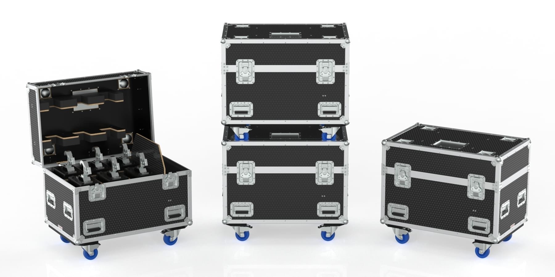 Road Case For Robe 6X Ledbeam 150 Single Moving Head