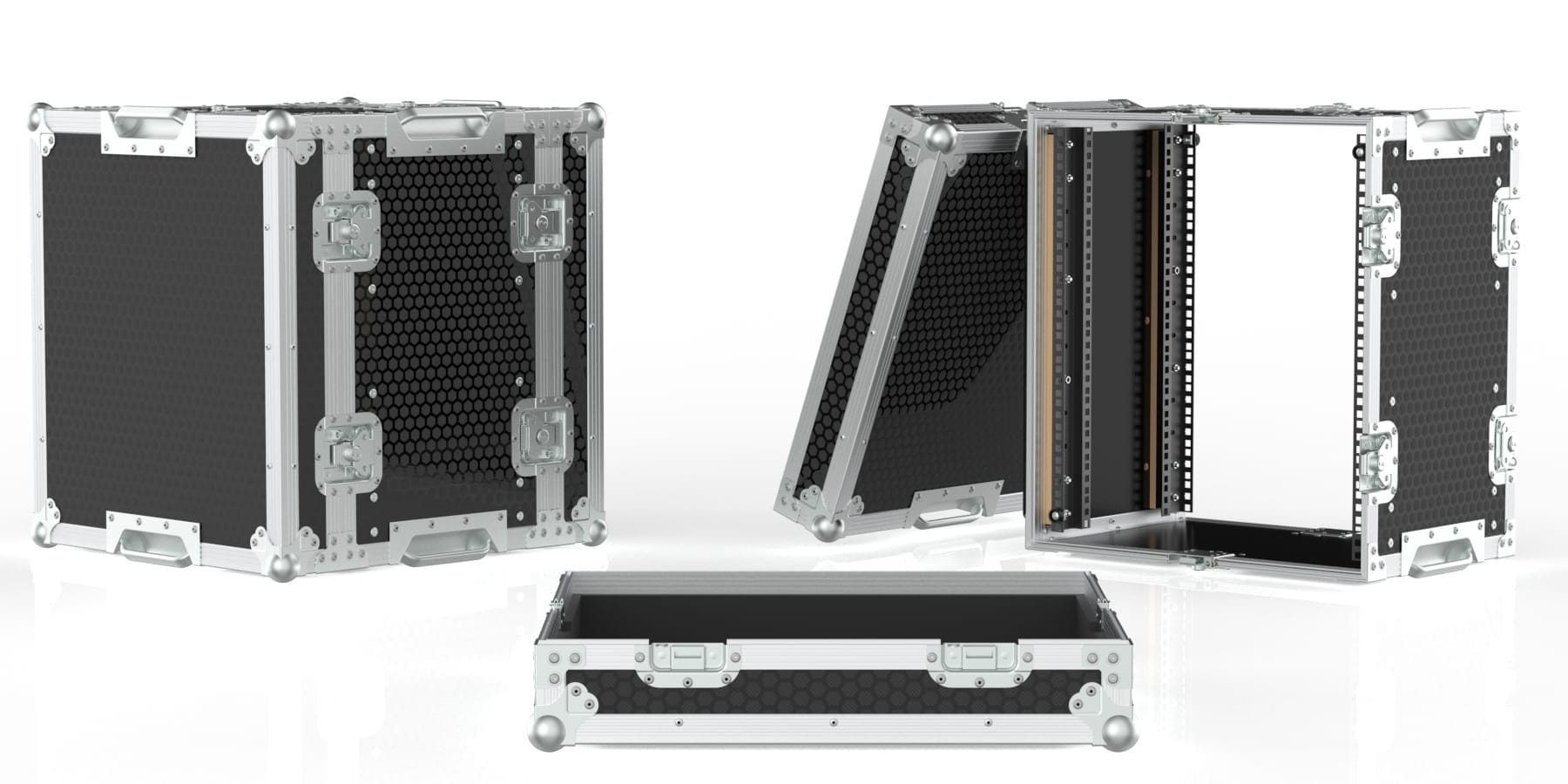 12 Rack case for wall mounting