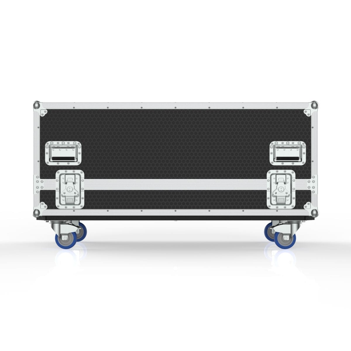 Speaker Road Case For Dual D&Amp;B E15X-Sub Speakers With Center Storage Compartment