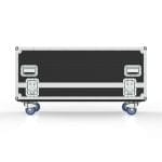 Speaker Road Case For Dual D&Amp;B E15X-Sub Speakers With Center Storage Compartment