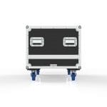 Speaker Road Case For Dual D&Amp;B E15X-Sub Speakers With Center Storage Compartment