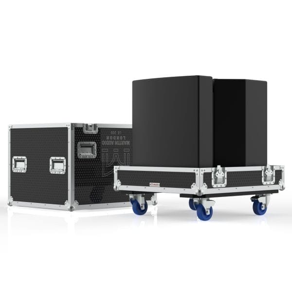 Road case for 2x Martin LE200 speakers