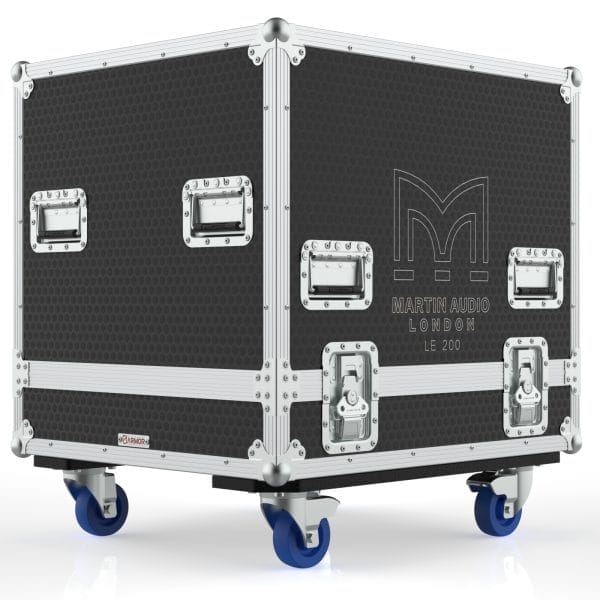 Road case for 2x Martin LE200 speakers