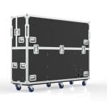 Road Case For 75Tr3Dk 75&Quot; Tv Split Lid Motorized Lift